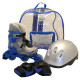 Rulyt Inline Πατίνια set of skates + helmet + protectors size S (35-38), blue